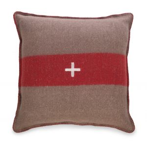 BOBO Intriguing Objects by Hooker Furniture - Swiss Army Pillow Cover 28x28 Brown/Red - BI-9065-0005