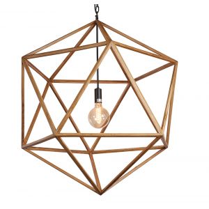 BOBO Intriguing Objects - Wooden Polyhedron Chandelier - Large - BI-7056-0004