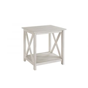 Boraam - Jamestown End Table - Antique White - 77410