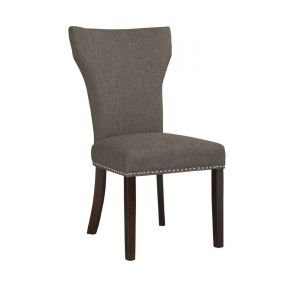 Boraam - Monaco Parson Dining Chair in Steel-Gray - (Set of 2) - 82618