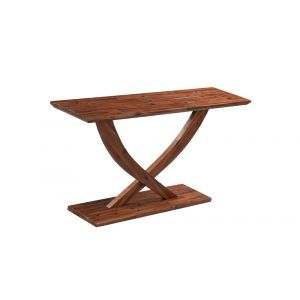 Boraam - Rasmus Console Table - Chestnut Wire-Brush - 77322