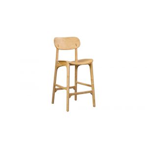 Boraam - Solvang Wood Bar Stool - Natural Finish - 60729