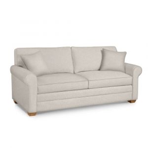 Braxton Culler - Bedford Queen Sleeper Sofa (White Crypton Performance Fabric) - 728-0152