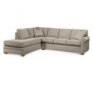 Braxton Culler - Bedford Two-Piece Bumper Sectional (Brown Crypton Performance Fabric) - 728-2PC-SEC1
