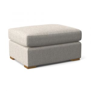 Braxton Culler - Bel-Air Small Ottoman (White Crypton Performance Fabric) - 705-109
