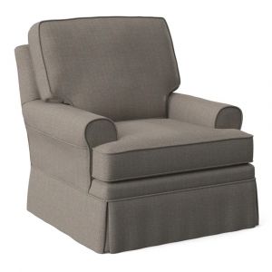 Braxton Culler - Belmont Swivel Chair (Brown Crypton Performance Fabric) - 621-005