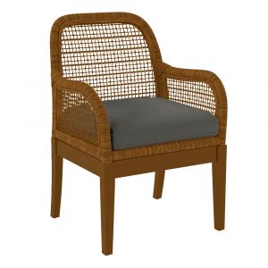 Braxton Culler - Boone Arm Chair (Brown Crypton Performance Fabric) - 1017-029