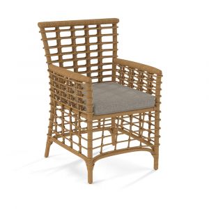 Braxton Culler - Bridgehampton Arm Chair (Brown Crypton Performance Fabric) - 1031-029