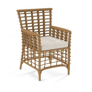 Braxton Culler - Bridgehampton Arm Chair (White Crypton Performance Fabric) - 1031-029