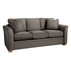 Braxton Culler - Bridgeport 3 over 3 Queen Sleeper Sofa (Brown Crypton Performance Fabric) - 560-0153