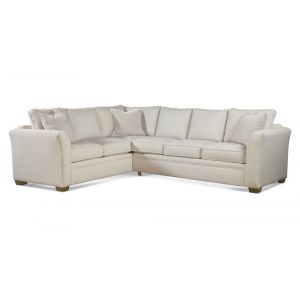 Braxton Culler - Bridgeport L Sectional (White Crypton Performance Fabric) - 560-2PC-SEC5