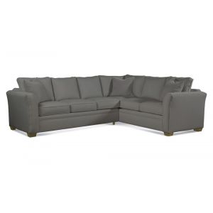 Braxton Culler - Bridgeport L Sectional (Brown Crypton Performance Fabric) - 560-2PC-SEC6