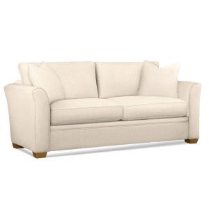 Braxton Culler - Bridgeport Queen Sleeper Sofa with Wood Legs (White Crypton Performance Fabric) - 560-015