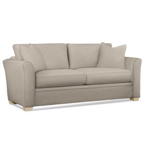 Braxton Culler - Bridgeport Queen Sleeper Sofa with Wood Legs (Beige Crypton Performance Fabric) - 560-015