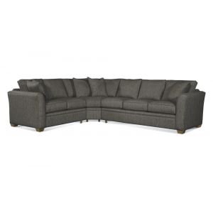 Braxton Culler - Bridgeport Two-Piece Chaise Sectional (Brown Crypton Performance Fabric) - 560-3PC-SEC1