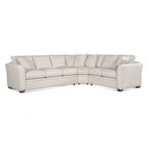 Braxton Culler - Bridgeport Two-Piece Chaise Sectional (White Crypton Performance Fabric) - 560-3PC-SEC2