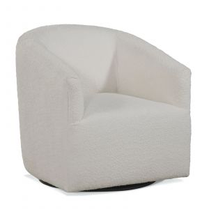 Braxton Culler - Briles Memory Swivel Chair (White Crypton Performance Fabric) - 510-005