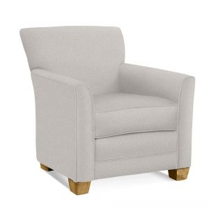 Braxton Culler - Buckley Chair (White Crypton Performance Fabric) - 524-001