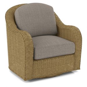 Braxton Culler - Camarone Swivel Chair (Brown Crypton Performance Fabric) - 1010-005