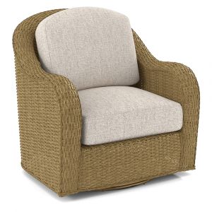 Braxton Culler - Camarone Swivel Chair (White Crypton Performance Fabric) - 1010-005