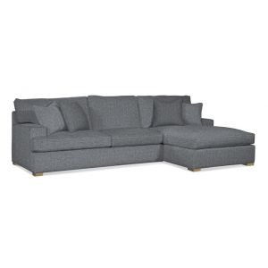 Braxton Culler - Cambria 2-Piece Chaise Sectional (Brown Crypton Performance Fabric) - 784-2PC-SEC1