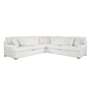 Braxton Culler - Cambria 3-Piece Chaise Sectional (White Crypton Performance Fabric) - 784-3PC-SEC1