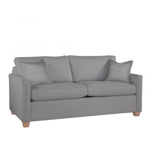 Braxton Culler - Charleston 2 over 2 Queen Sleeper Sofa (Brown Crypton Performance Fabric) - 762-015