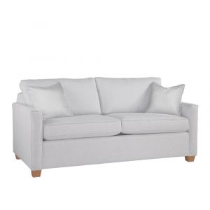 Braxton Culler - Charleston 2 over 2 Queen Sleeper Sofa (White Crypton Performance Fabric) - 762-015