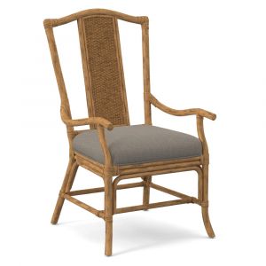 Braxton Culler - Drury Lane Arm Chair  (Brown Crypton Performance Fabric) - 1977-029