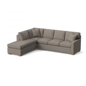 Braxton Culler - Easton 2-Piece Bumper Sectional (Brown Crypton Performance Fabric) - 786-2PC-SEC3