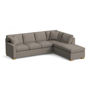 Braxton Culler - Easton 2-Piece Bumper Sectional (Brown Crypton Performance Fabric) - 786-2PC-SEC4