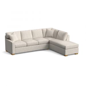 Braxton Culler - Easton 2-Piece Bumper Sectional (White Crypton Performance Fabric) - 786-2PC-SEC4