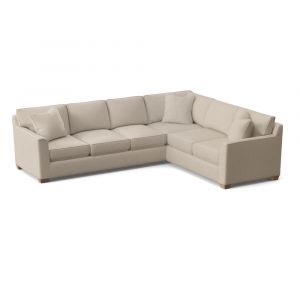 Braxton Culler - Easton 2-Piece Sectional (Brown Crypton Performance Fabric) - 786-2PC-SEC2