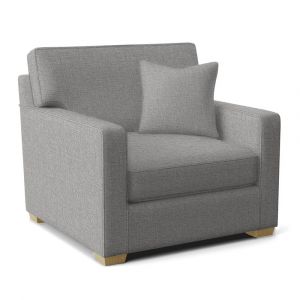 Braxton Culler - Gramercy Park Chair (Brown Crypton Performance Fabric) - 787-001