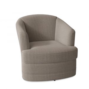 Braxton Culler - Greyson Swivel Tub Chair (Brown Crypton Performance Fabric) - 549-005