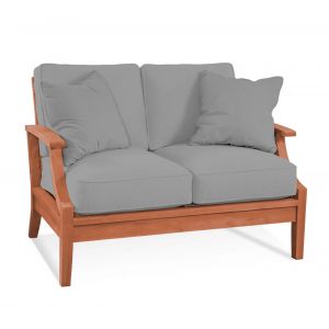 Braxton Culler - Messina Loveseat (Brown Crypton Performance Fabric) - 489-019