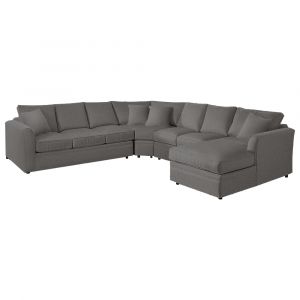 Braxton Culler - Northfield Four-Piece Sectional with Chaise (Brown Crypton Performance Fabric) - 550-4PC-SEC2