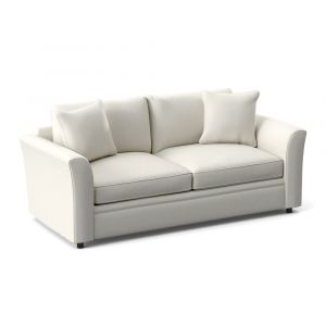 Braxton Culler - Northfield Queen Sleeper Sofa (White Crypton Performance Fabric) - 550-015