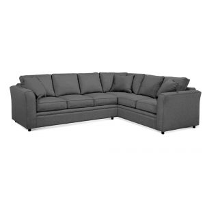 Braxton Culler - Northfield Two-Piece L Sectional (Brown Crypton Performance Fabric) - 550-2PC-SEC2