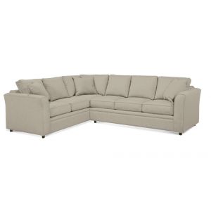 Braxton Culler - Northfield Two-Piece L Sectional (Beige Crypton Performance Fabric) - 550-2PC-SEC1
