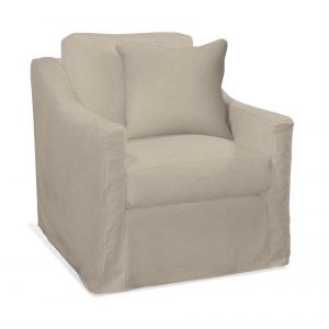 Braxton Culler - Oliver Chair with Slipcover (Beige Crypton Performance Fabric) - 731-001XP