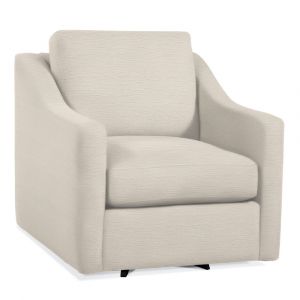 Braxton Culler - Oliver Swivel Chair (White Crypton Performance Fabric) - 731-005