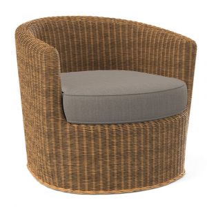 Braxton Culler - Paradise Cove Swivel Chair (Brown Crypton Performance Fabric) - 1086-005