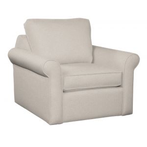 Braxton Culler - Park Lane Swivel Chair (White Crypton Performance Fabric) - 759-005