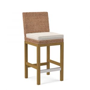 Braxton Culler - Seagrass Top Counter Stool (White Crypton Performance Fabric) - B111-012