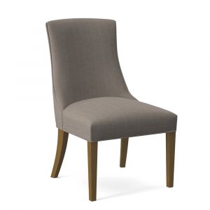 Braxton Culler - Tuxedo Parsons Dining Chair (Brown Crypton Performance Fabric) - 528-028