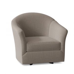Braxton Culler - Weston Swivel Chair (Brown Crypton Performance Fabric) - 635-005
