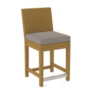 Braxton Culler - Woven Top Counter Stool (Brown Crypton Performance Fabric) - B112-012