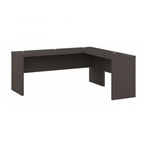 Bush Business Furniture - Echo 72W L Shaped Computer Desk in Charcoal Maple - ECH054CM