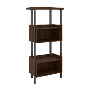 Bush Furniture - Architect 4 Shelf Bookcase in Modern Walnut - ACB131MW-03